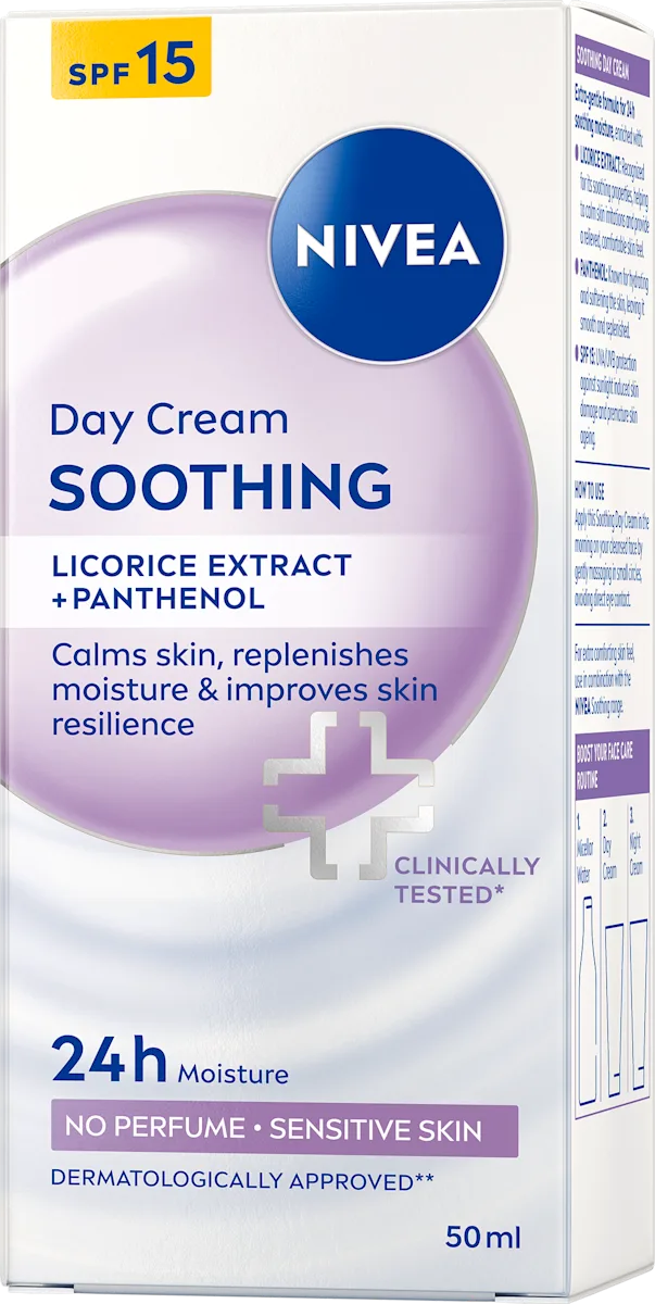 Soothing dnevna krema , SPF 15, 50 ml