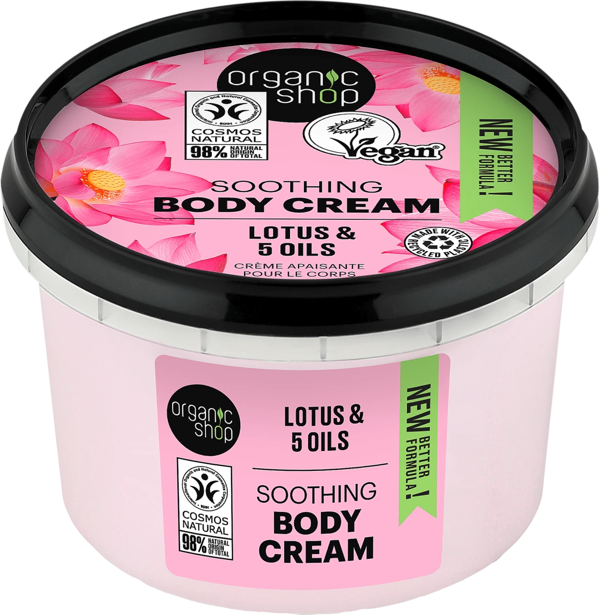 SOOTHING krema za telo - lotus i 5 ulja, 250 ml