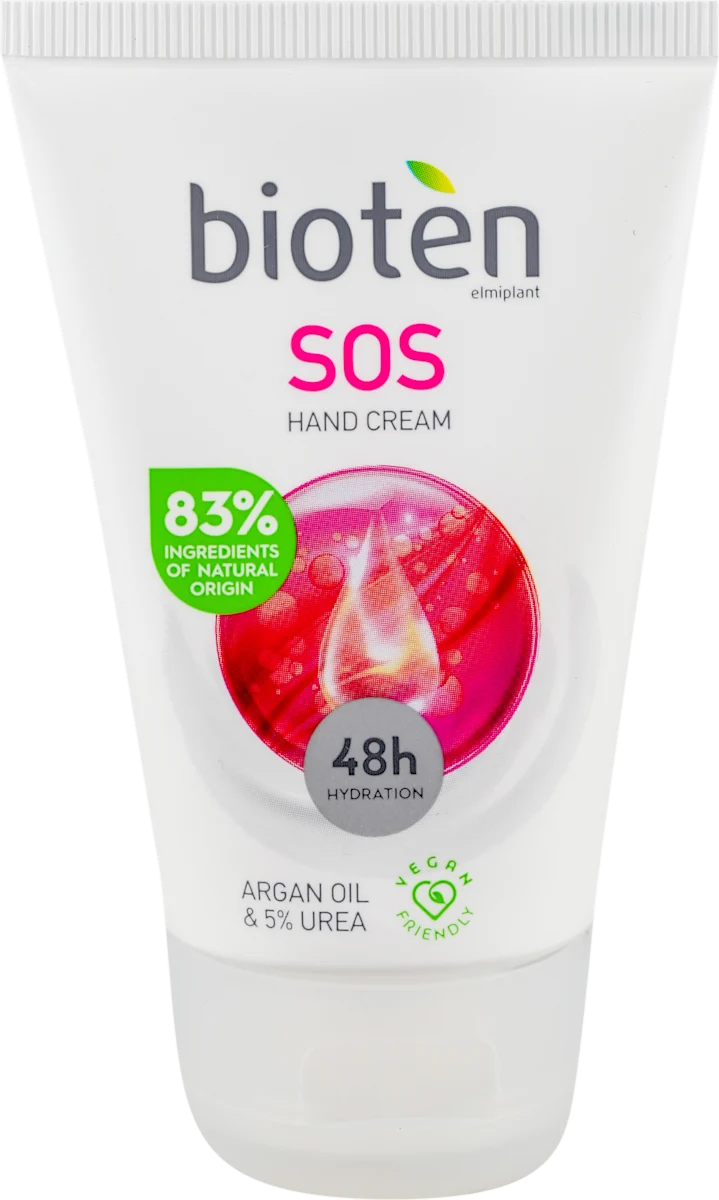 SOS - krema za ruke sa arganovim uljem i 5% uree, 50 ml