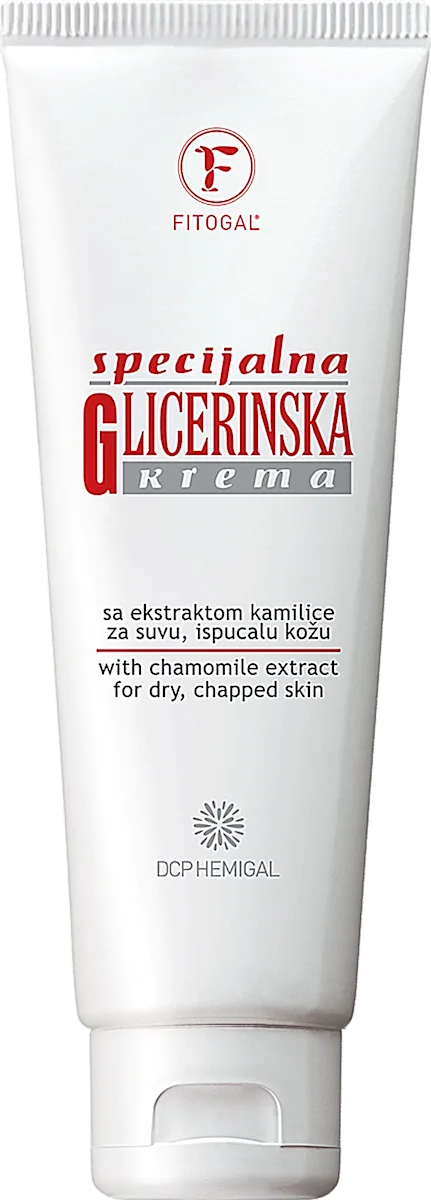 Specijalna glicerinska krema - za suvu, ispucalu..., 120 ml