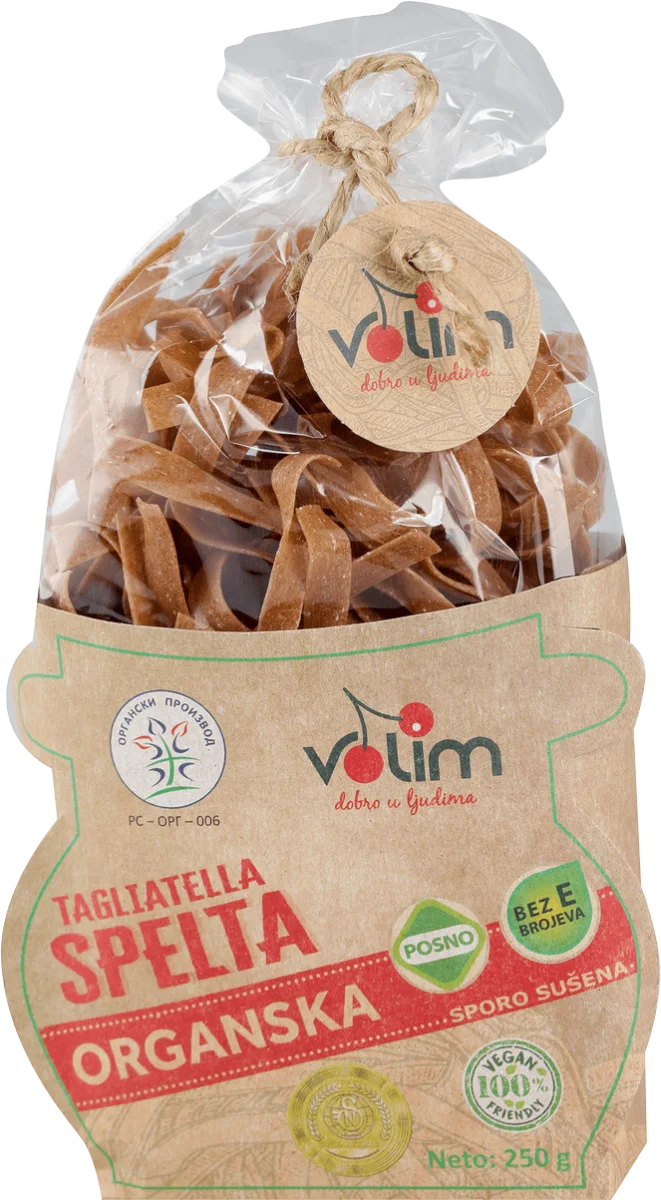 SPELTA ORGANSKA - TAGLIATELLA, 250 g