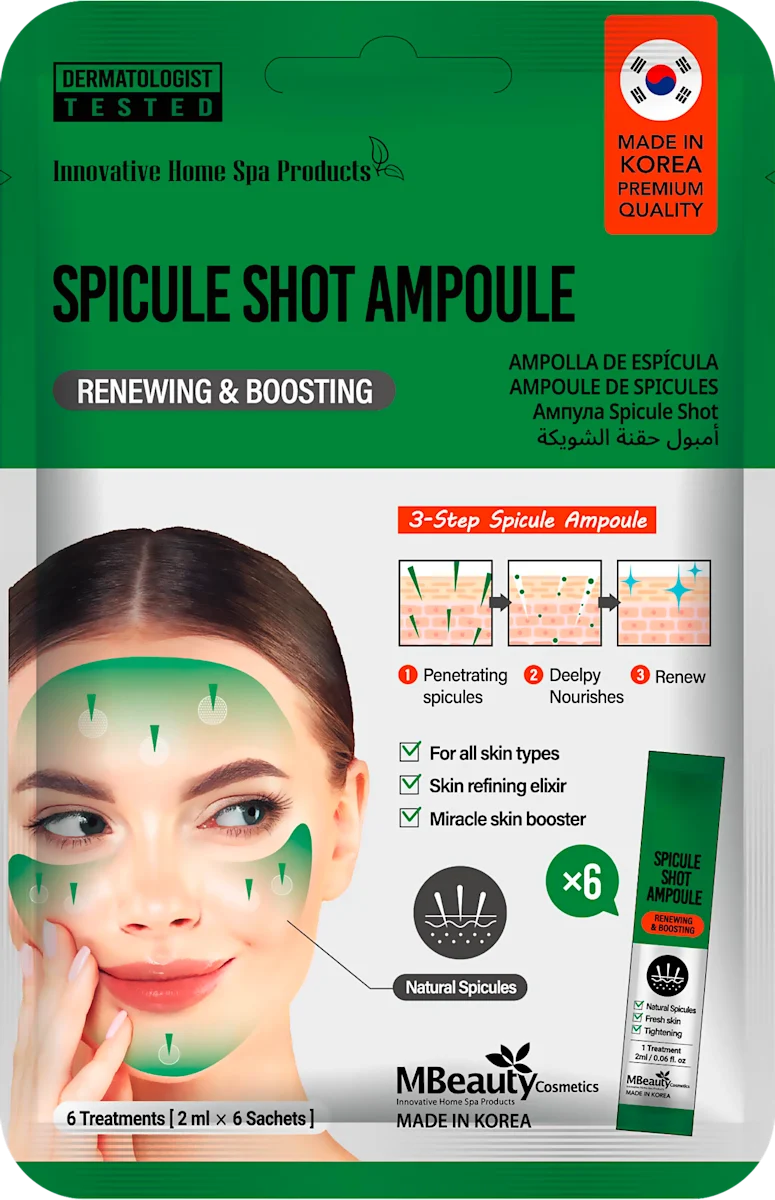 SPICULE SHOT ampule 6x2ml, 12 ml