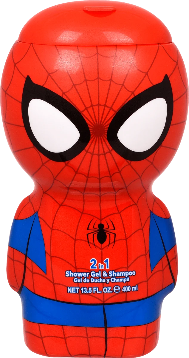 Spider Man 2u1 - gel za tuširanje i šampon, 400 ml