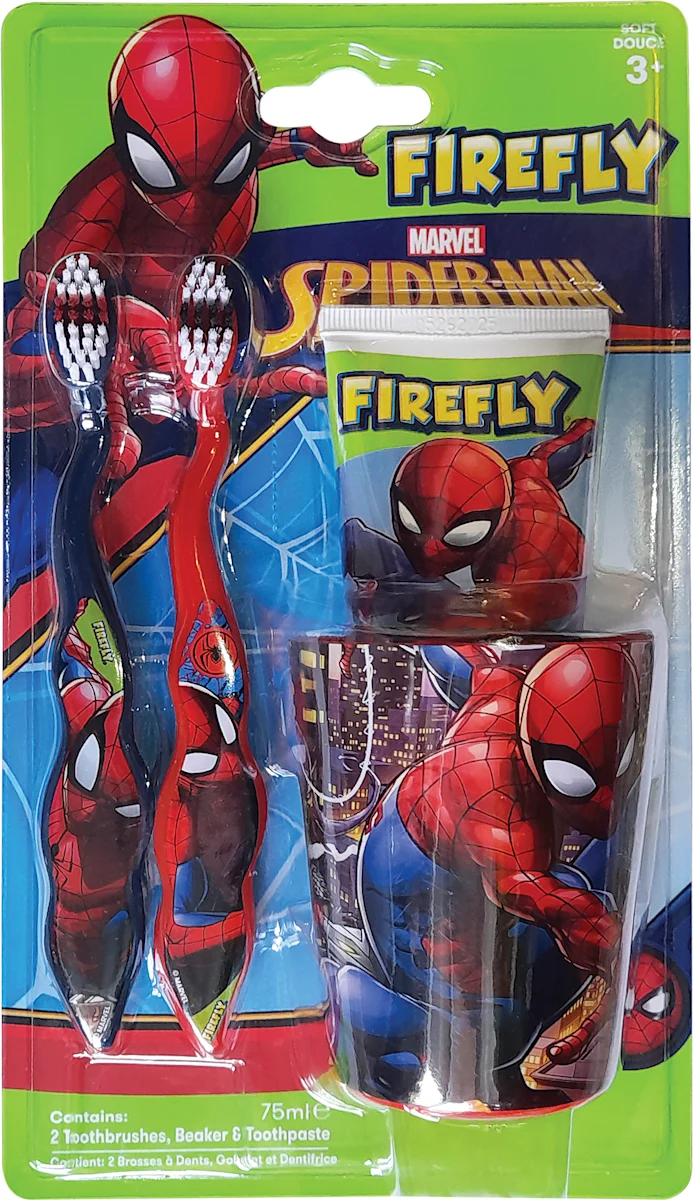 SPIDER-MAN MARVEL DENTAL VALUE SET za decu, od 3+..., 1 kom
