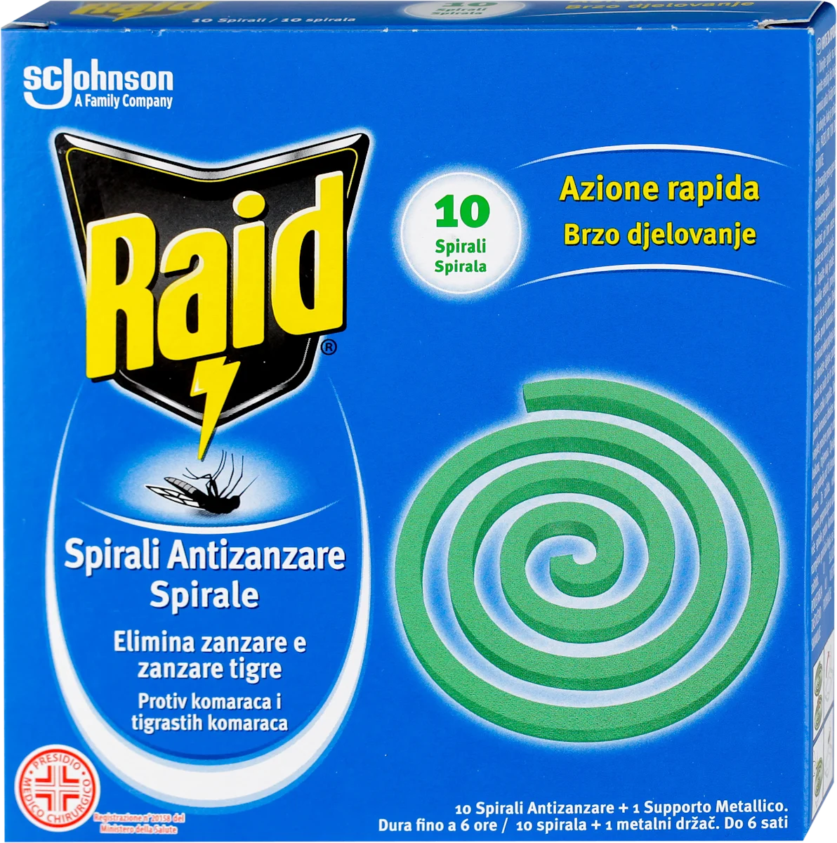 Spirale protiv komaraca, 10 kom