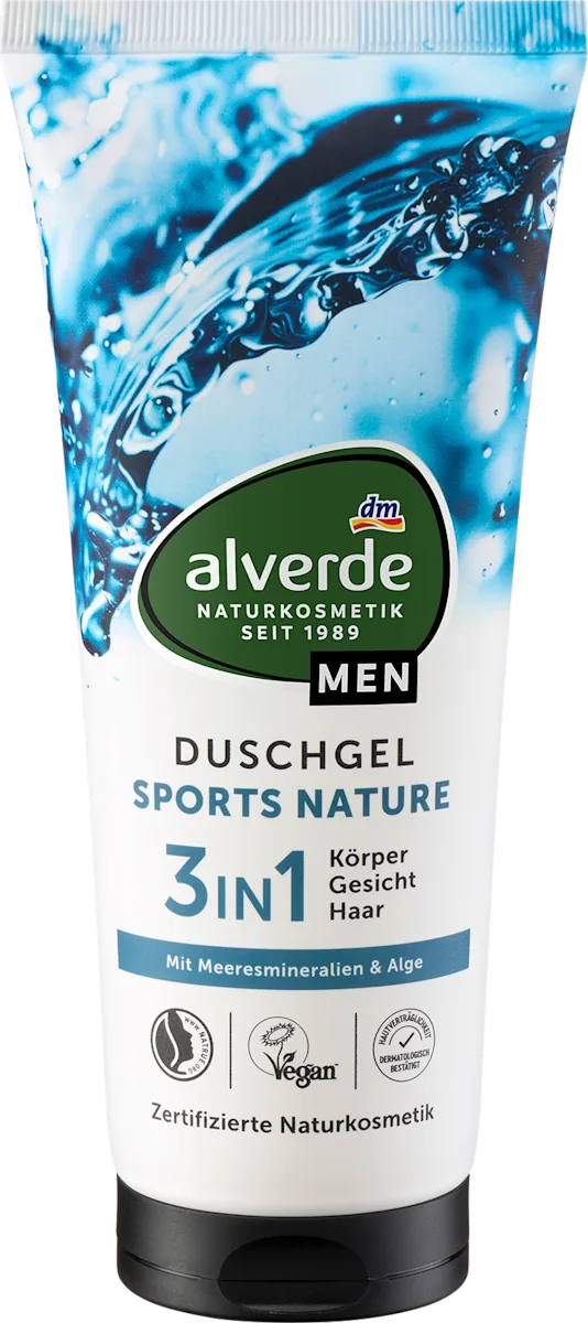 SPORTS NATURE 3u1 gel za tuširanje, 200 ml