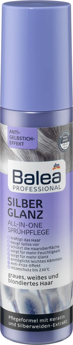 Sprej za kosu - srebrni sjaj, 150 ml