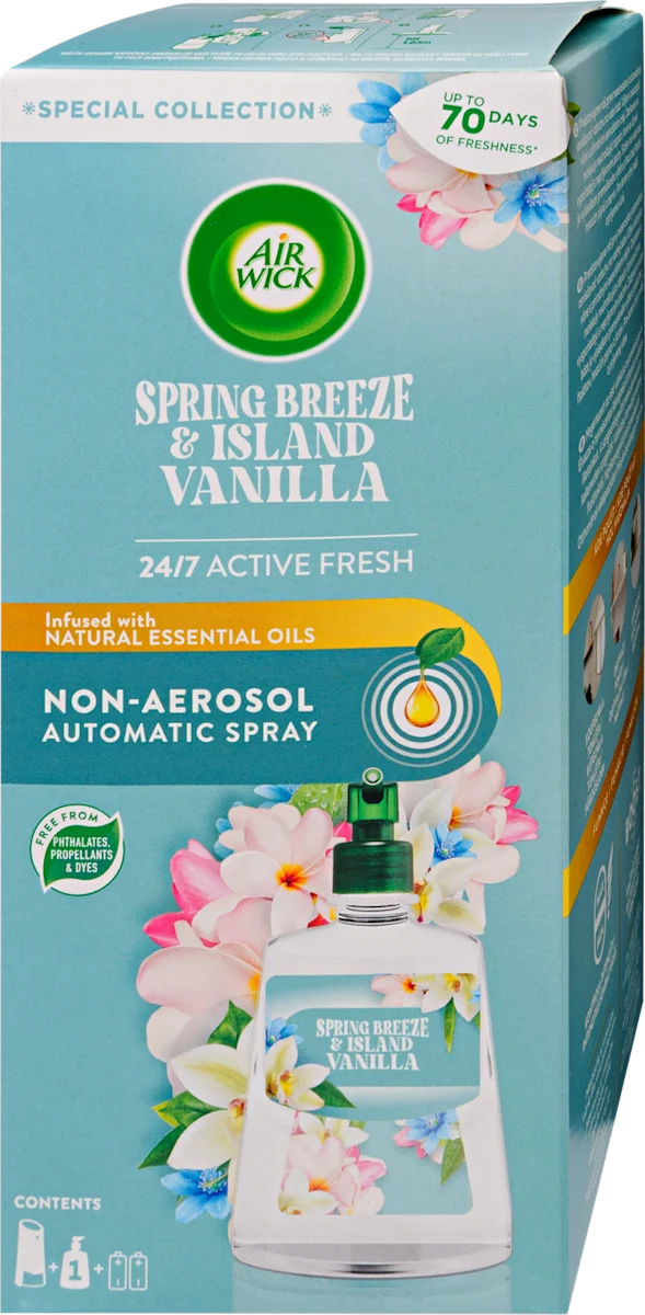 SPRING BREEZE & ISLAND VANILLA osveživač vazduha,..., 250 ml