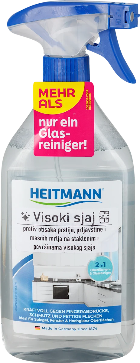 Sredstvo za čišćenje više površina - visoki sjaj, 500 ml