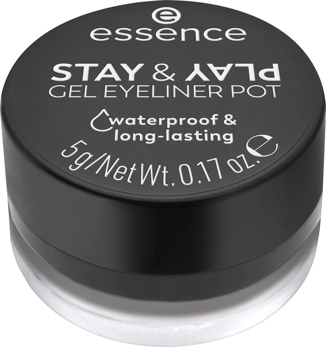 STAY &amp; PLAY gel ajlajner- 01 Black, 1 kom
