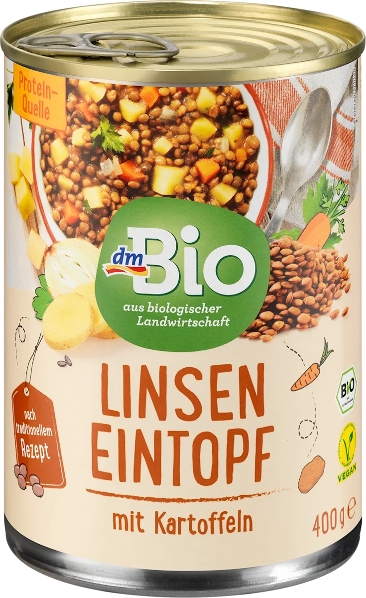 Sterilisano gotovo jelo od sočiva sa krompirom, 400 g