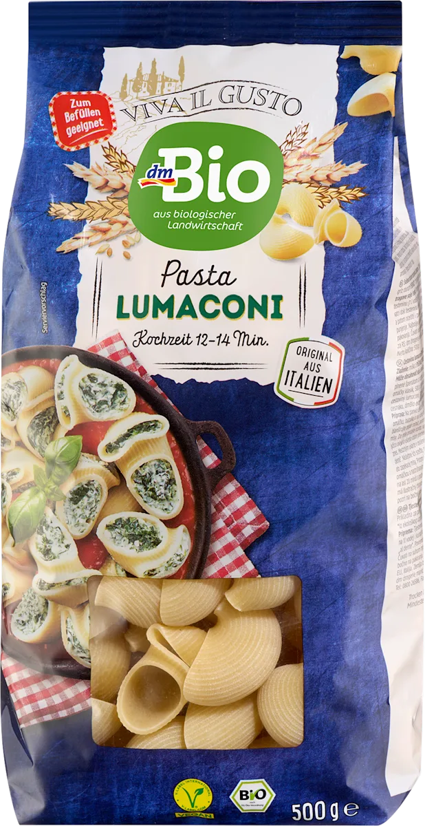 Sušena durum testenina Lumaconi, 500 g
