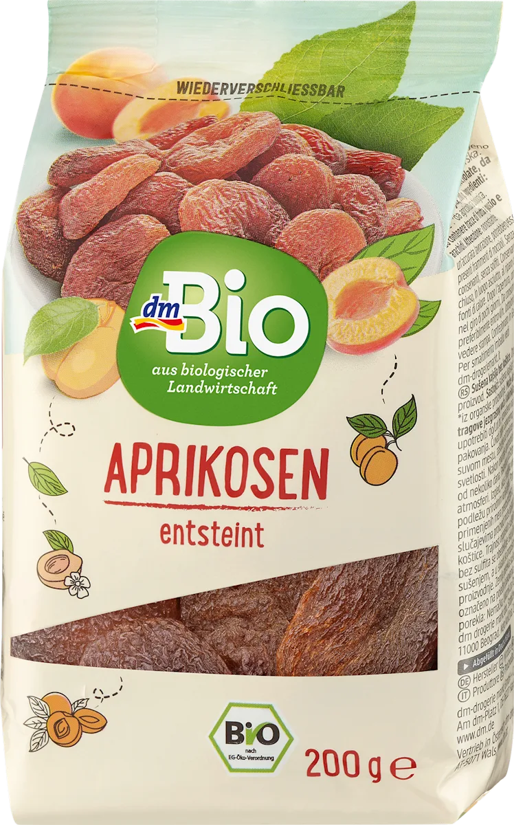 Sušena kajsija bez koštice, 200 g