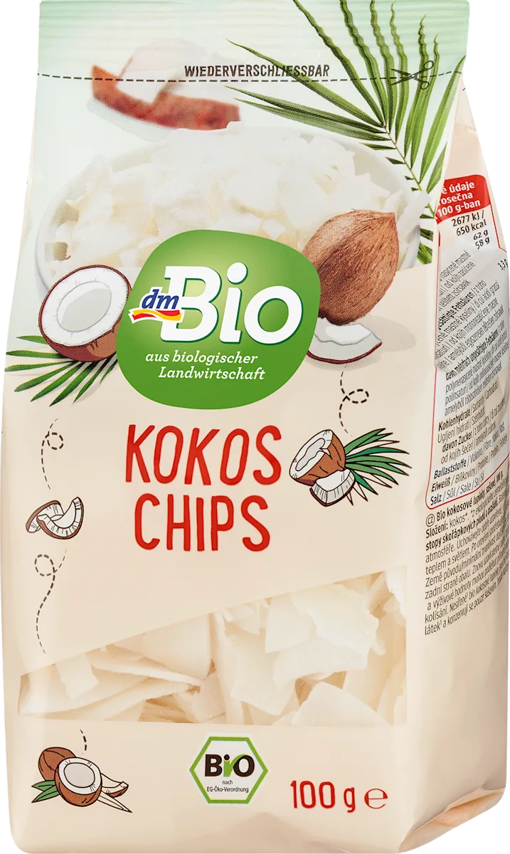 Sušeni kokos u listićima, 100 g