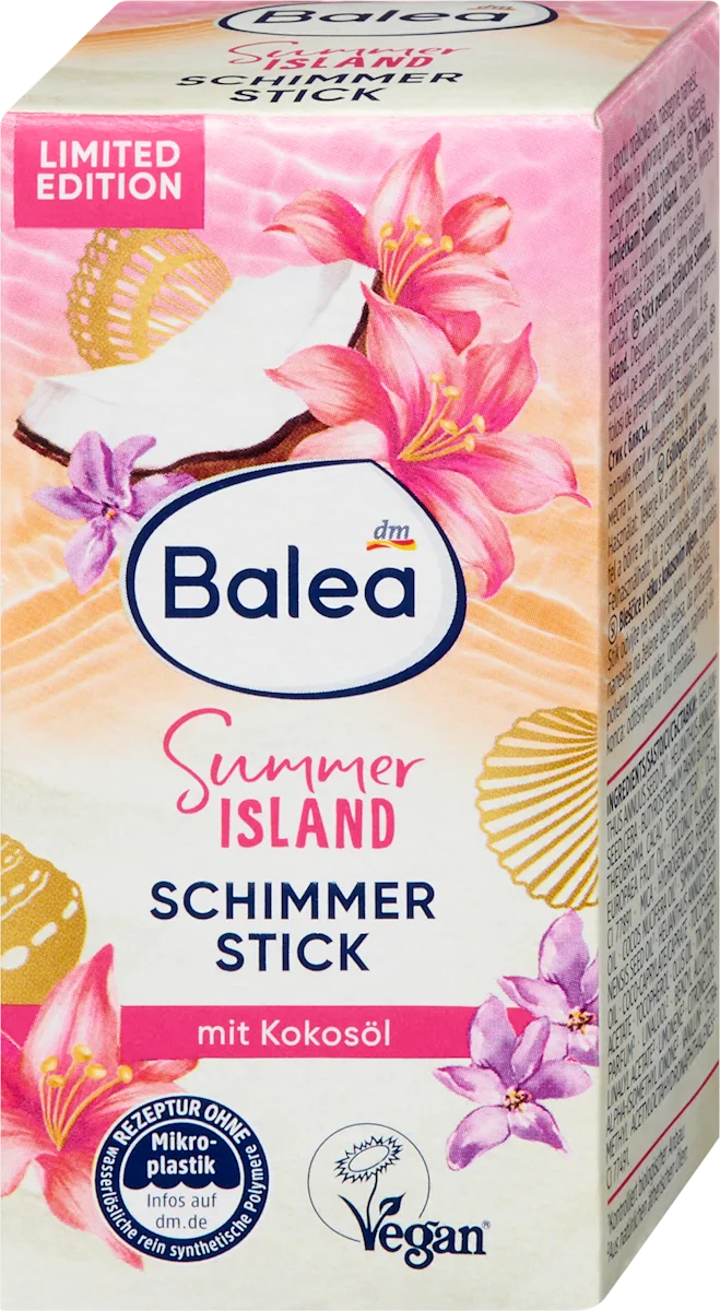 Summer ISLAND stik za telo sa šljokicama