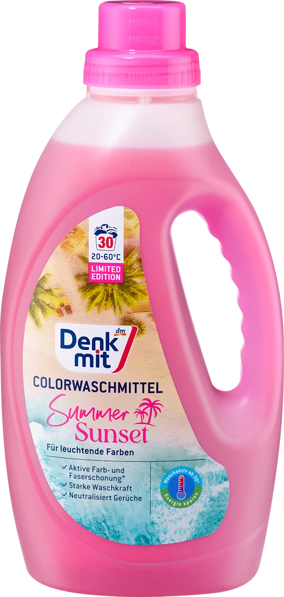 Summer Sunset  tečni detergent za šareni veš, 30..., 1,5 l