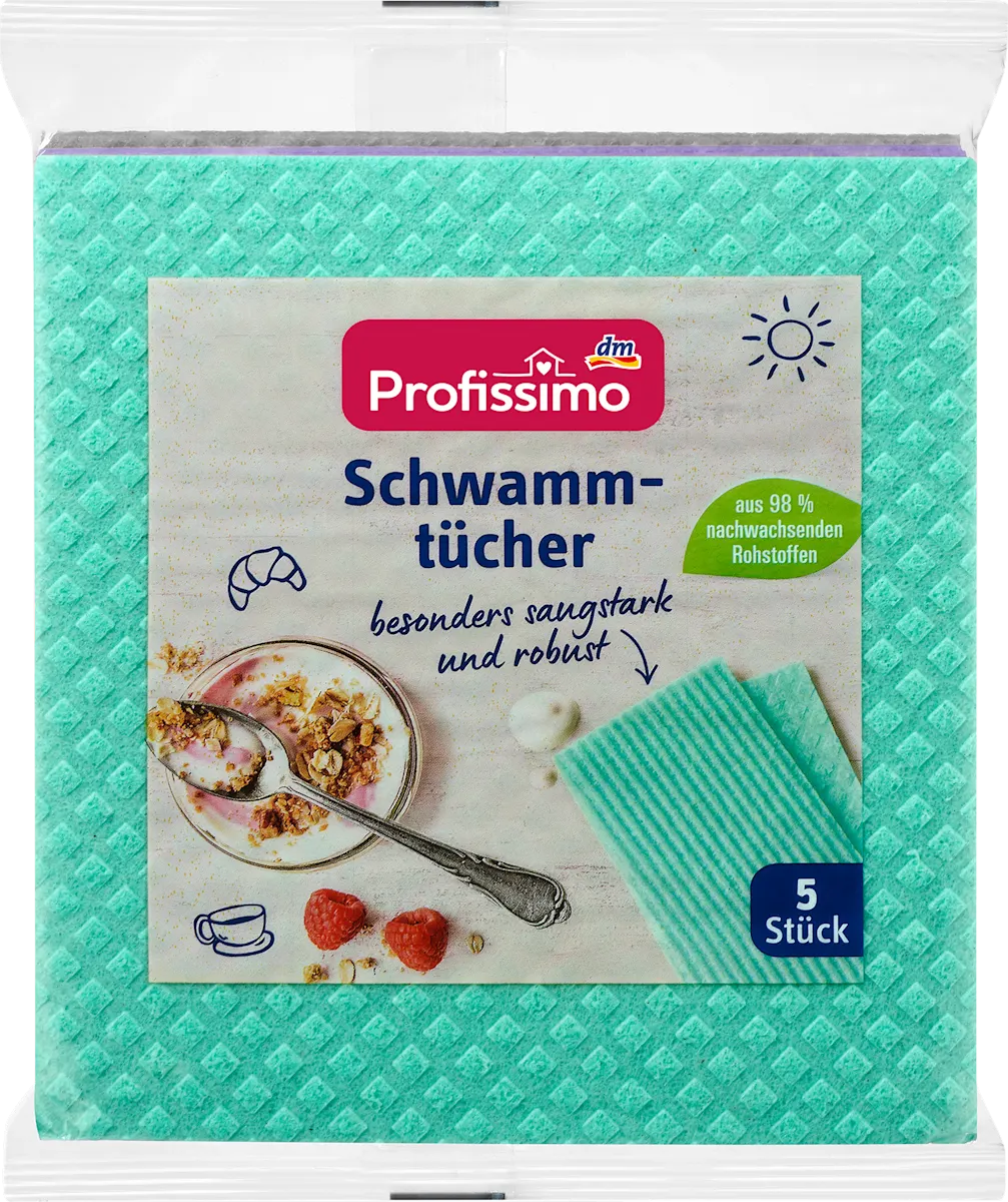 Sunđeraste krpe, 5 kom