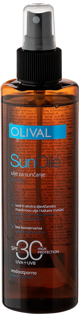 SunOilé ulje za zaštitu od sunca SPF30, 200 ml