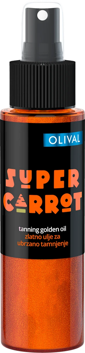 SUPER CARROT zlatno ulje za ubrzano tamnjenje, 100 ml