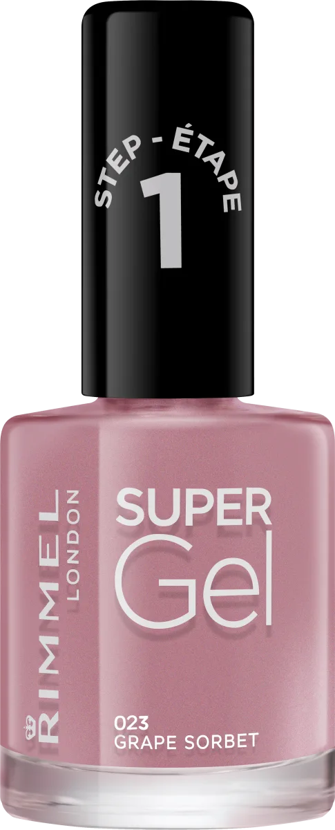 SUPER Gel lak za nokte - 023 GRAPE SORBET, 12 ml