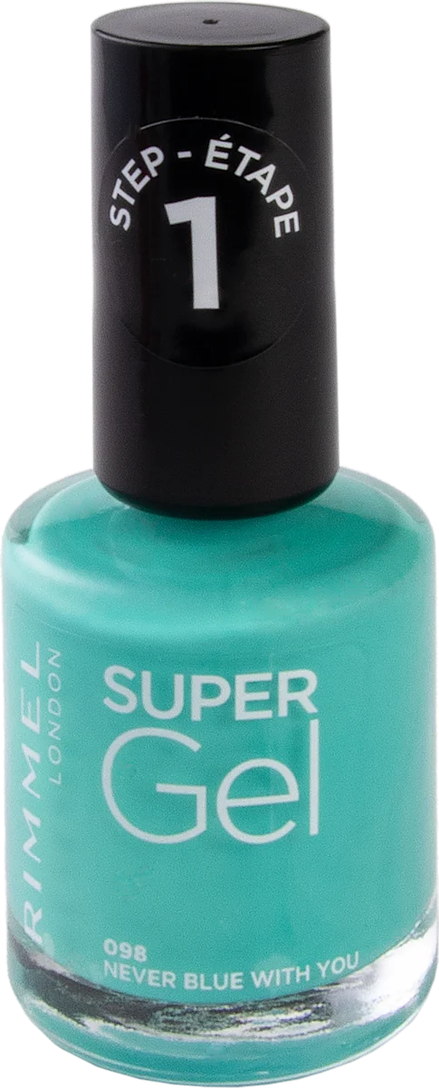 SUPER Gel lak za nokte - 098 NEVER BLUE WITH YOU, 12 ml
