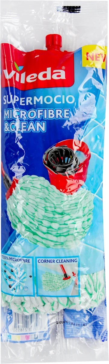 SUPERMOCIO MICROFIBRE &amp; CLEAN - eco rezerva za džoger, 1 kom