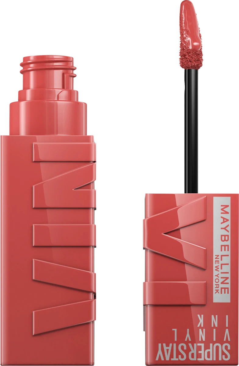 SUPERSTAY VINYL INK tečni karmin – 15 Peachy, 4,2 ml