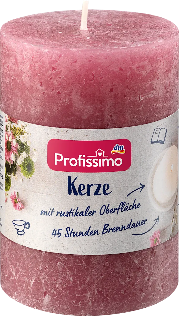 Sveća - rustik bobice, 1 kom