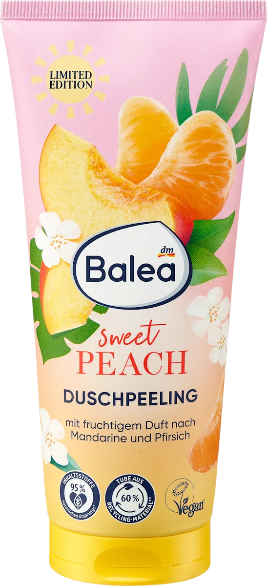 Sweet PEACH piling za tuširanje, 200 ml