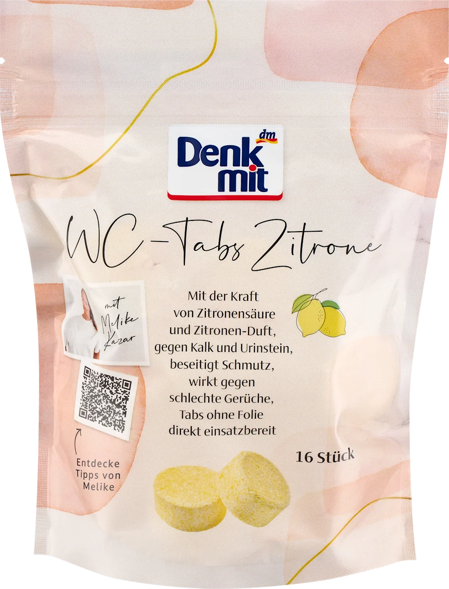 Tablete za čišćenje WC-a -  limun, 16 kom