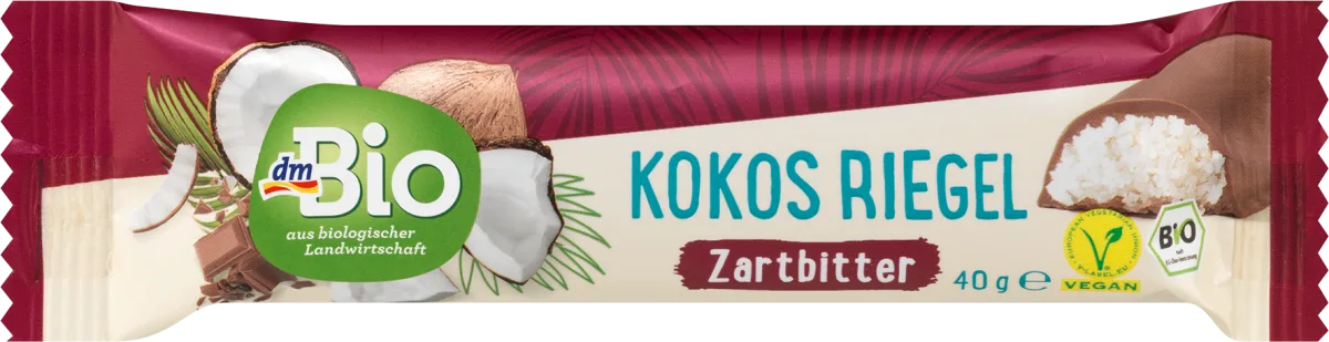 Štanglica kokos i crna čokolada, 40 g