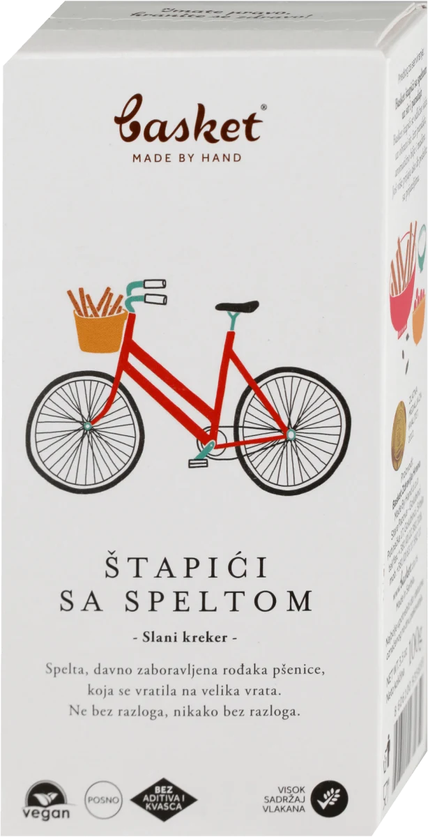ŠTAPIĆI SA SPELTOM, 100 g