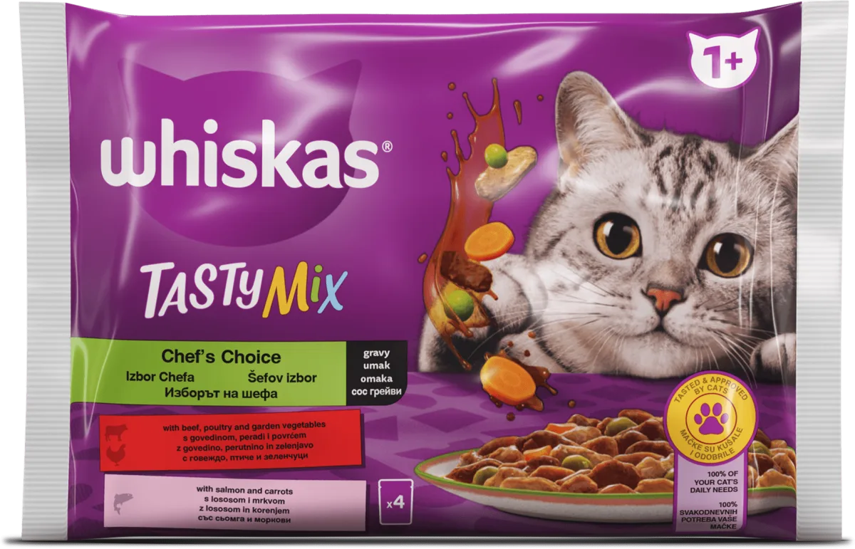 Tasty Mix Chef's choise kompletna vlažna hrana za..., 340 g
