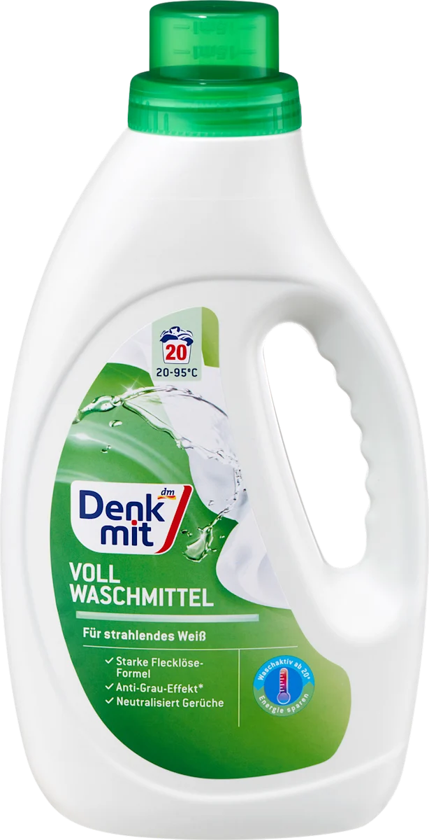 Tečni detergent za beli veš, 1,1 l