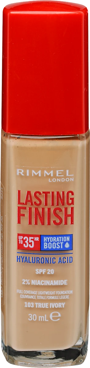 Tečni puder Lasting Finish 25H - 103 True Ivory, 30 ml