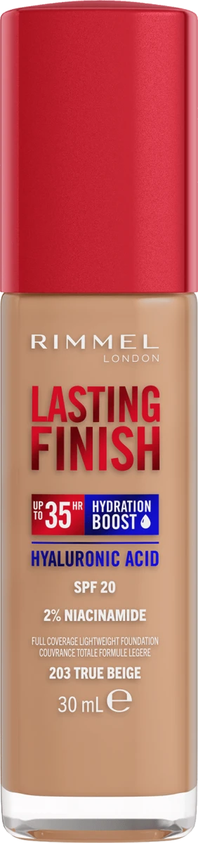 Tečni puder Lasting Finish 35H - 203 True Beige, 30 ml