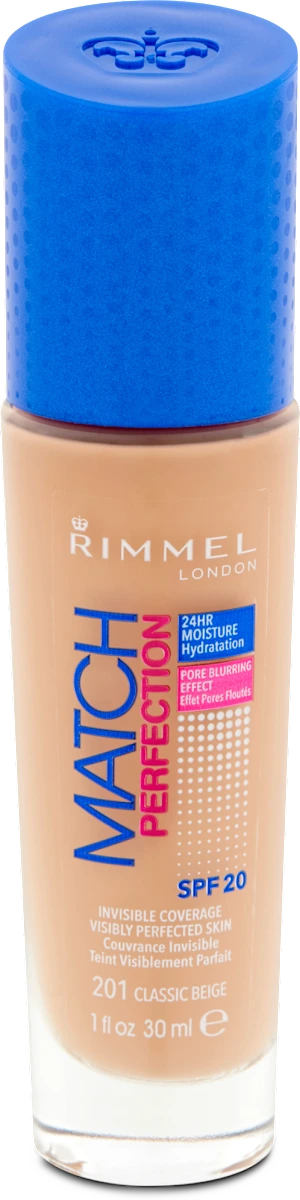Tečni puder Match Perfection 201, 30 ml