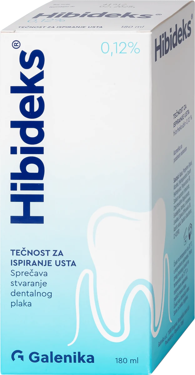 TEČNOST ZA ISPIRANJE USTA, 180 ml