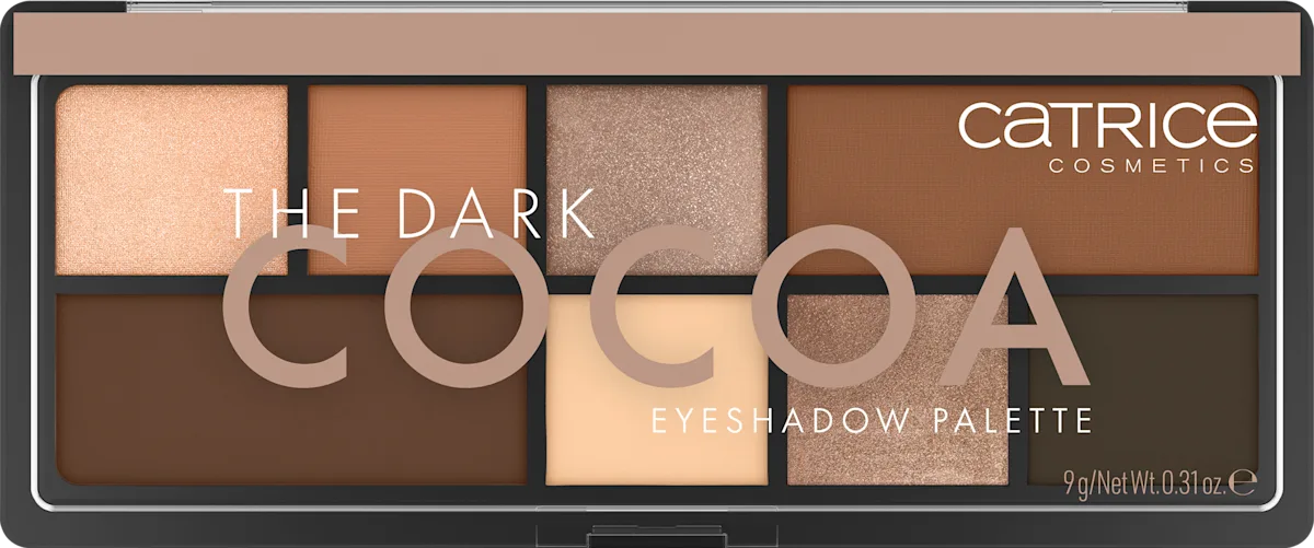 THE DARK COCOA paleta senki za oči, 9 g