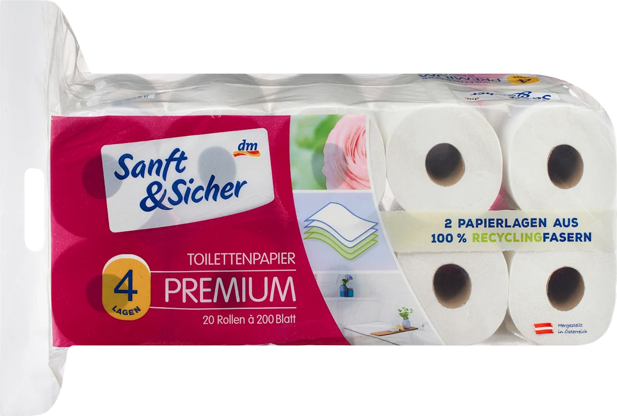 Toalet papir 4-slojni, 20 kom