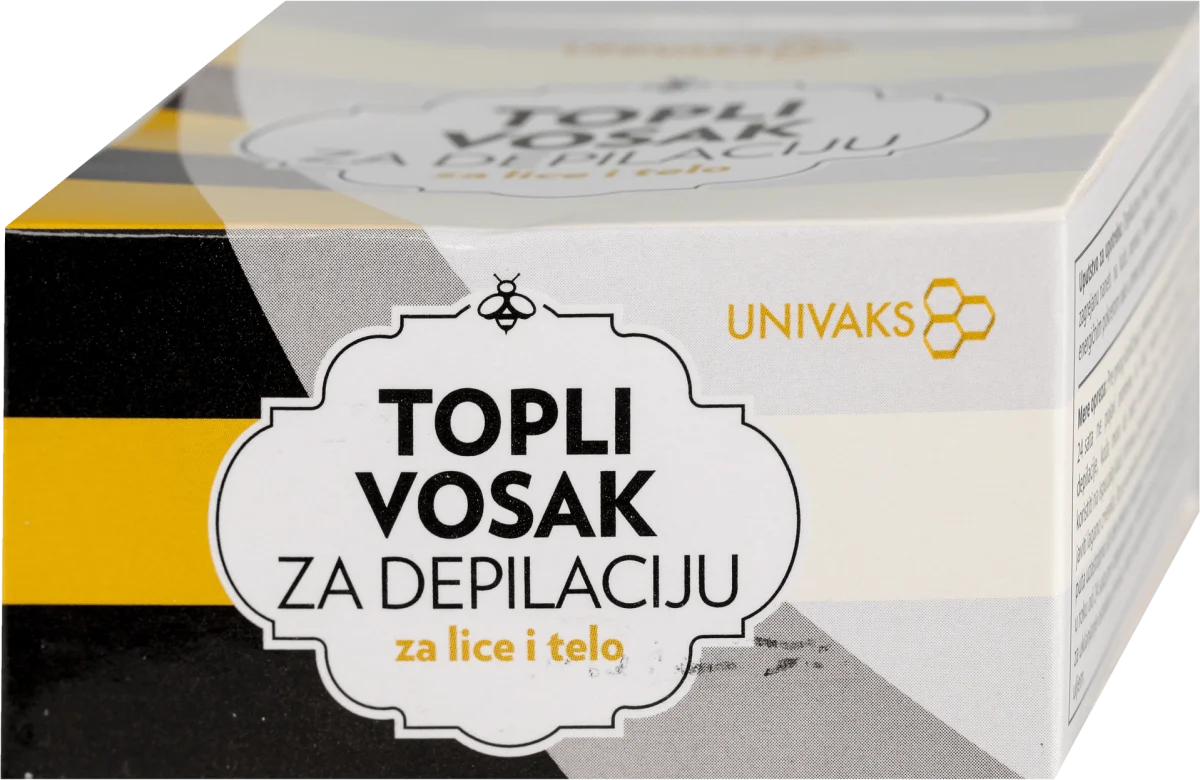 TOPLI VOSAK ZA DEPILACIJU za lice i telo, 80 g