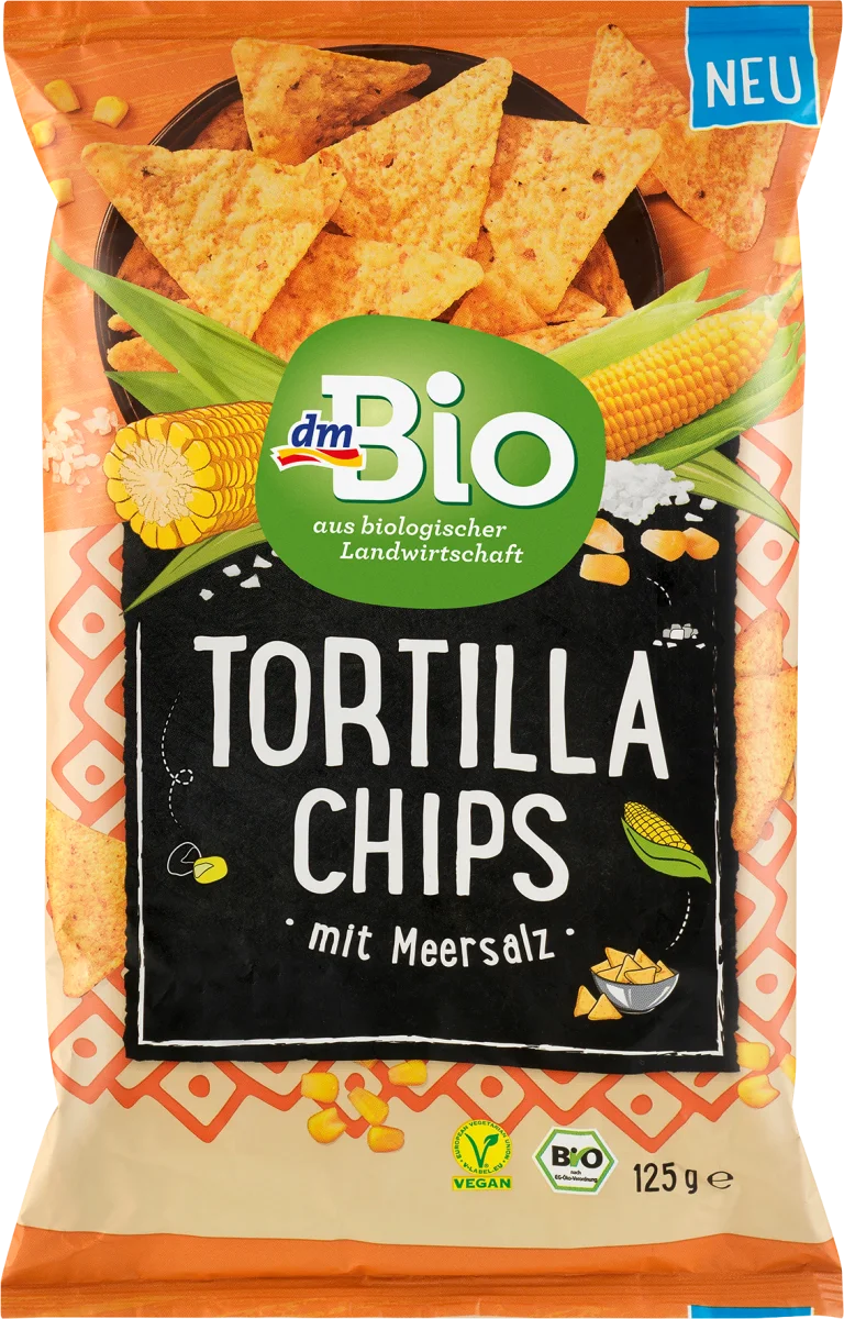 Tortilja čips sa morskom solju, 125 g