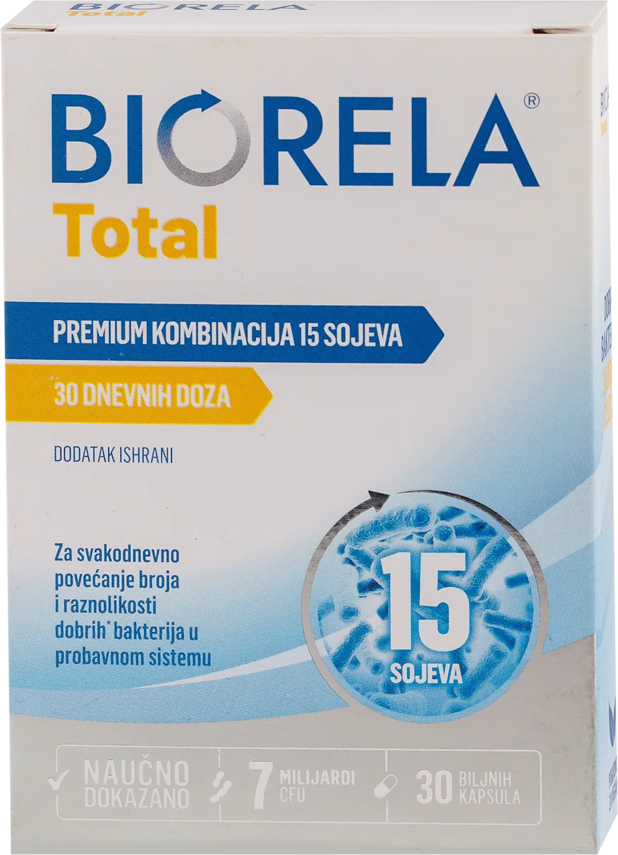 Total kapsule - 15 probiotskih sojeva, 30 kom