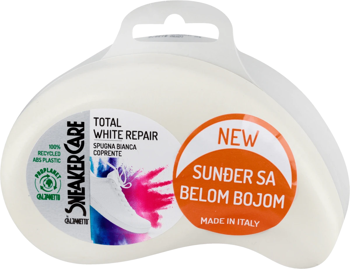 TOTAL WHITE REPAIR sunđer za bele patike, 1 kom