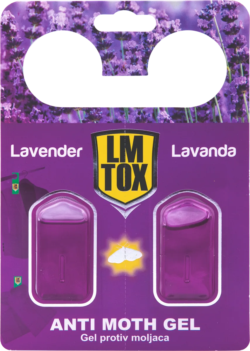TOX gel protiv moljaca lavanda, 2 kom