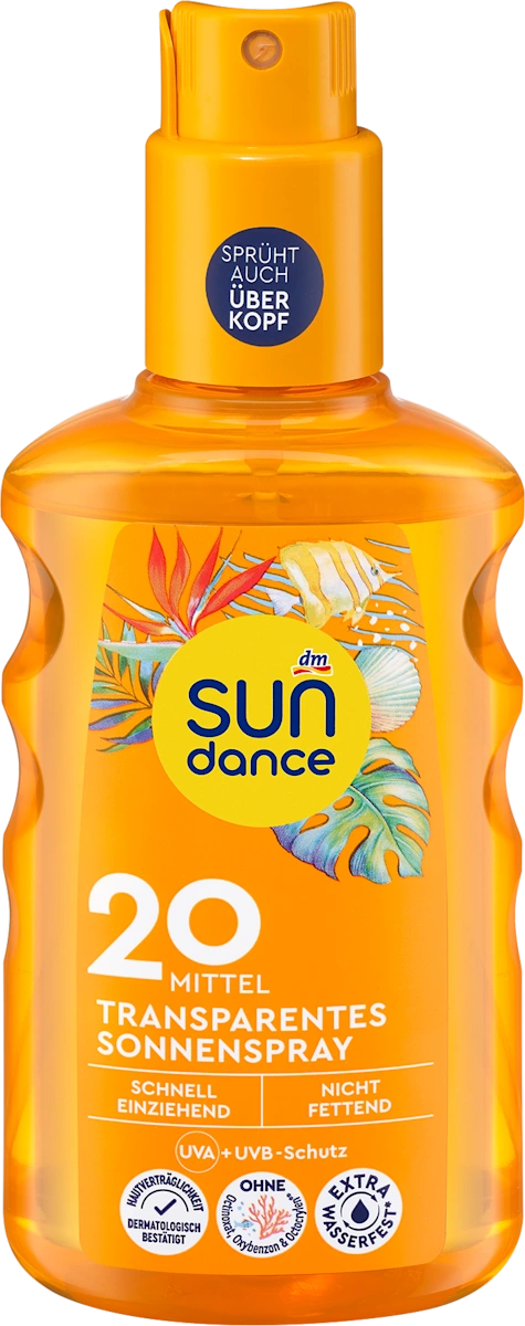 Transparentni sprej za zaštitu od sunca, SPF 20