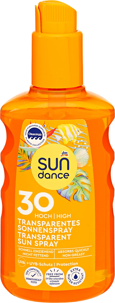 Transparentni sprej za zaštitu od sunca. SPF 30, 200 ml