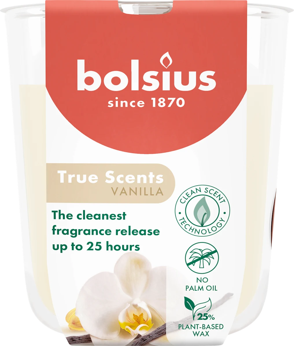 True Scents mirišljava sveća - VANILLA, 300 g