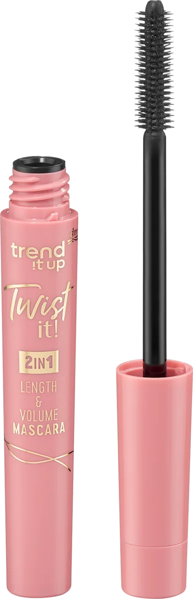 Twist it! 2u1 maskara - Length & Volume, 8 ml