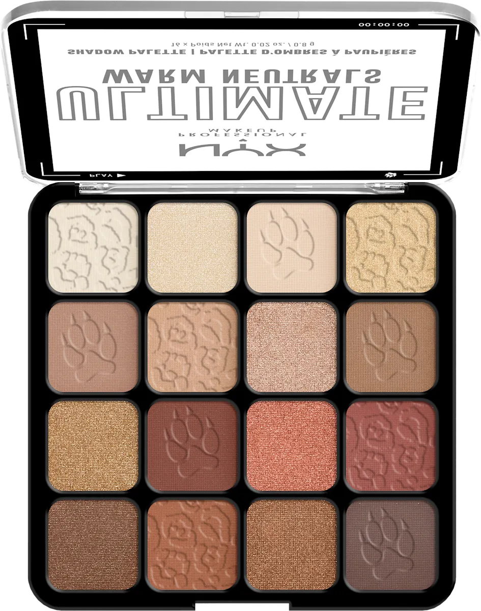 ULTIMATE paleta senki - 05W Warm Neutrals, 1 kom